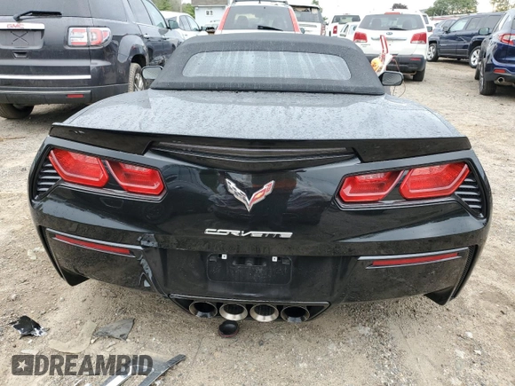 2015 Chevrolet Corvette Z51 2LT with VIN 1G1YK3D75F5125246, listed as a Copart auction lot 72342704 with 12,031 mi miles and Clean Title. Bid and sale history available at carsss.com. Image 6.