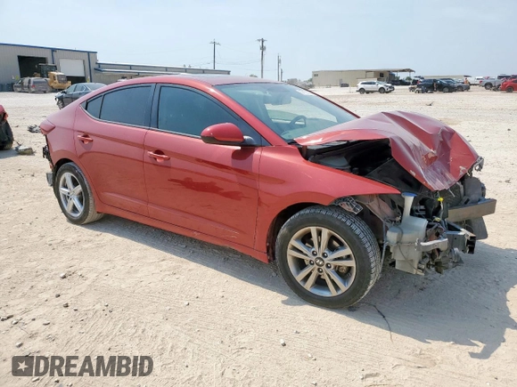 2017 Hyundai Elantra Value Edition z VIN KMHD84LF5HU245829, wystawiony jako Copart lot #57168365 z przebiegiem 121 617 mil mil oraz Szkoda całkowita • Salvage title. Historia ofert i sprzedaży dostępna na DreamBid. Obrazek 4.