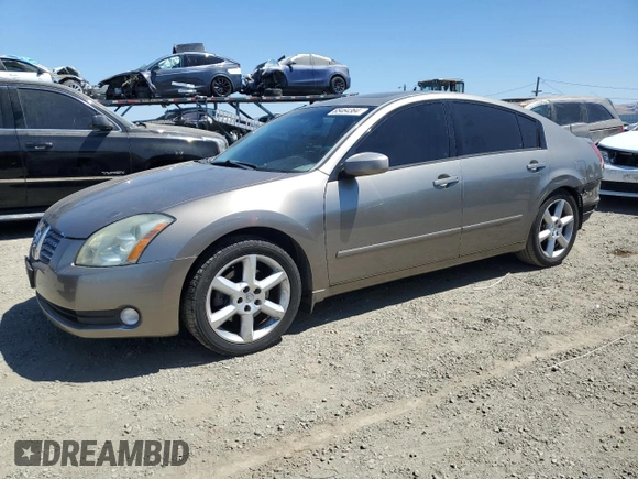 2005 Nissan Maxima 3.5 SL with VIN 1N4BA41E75C832857, listed as a Copart auction lot 65464364 with 165,954 mi miles and Salvage Title. Bid and sale history available at carsss.com. Image 1.