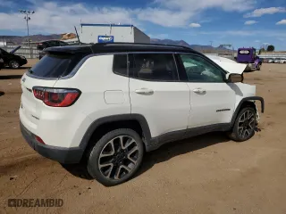 2018 Jeep Compass Limited with VIN 3C4NJDCB6JT272760, listed as a Copart auction lot 48931565 with 0 mi miles and Salvage Title. Bid and sale history available at carsss.com. Image 3.