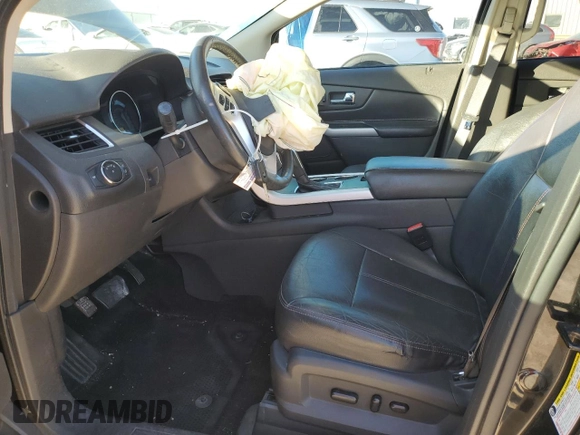 2014 Ford Edge SEL with VIN 2FMDK3JC9EBA29598, listed as a Copart auction lot 43772585 with 110,162 mi miles and Salvage Title. Bid and sale history available at carsss.com. Image 7.