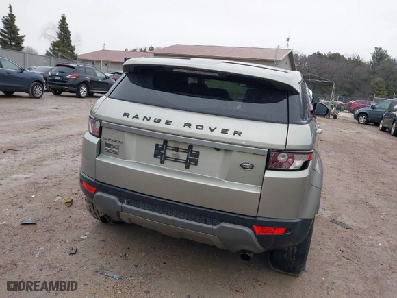 2014 Land Rover Range Rover Evoque Pure Plus with VIN SALVP2BG5EH893212, listed as a IAAI auction lot 41666759 with 158,489 mi miles. Bid and sale history available at carsss.com. Image 16.