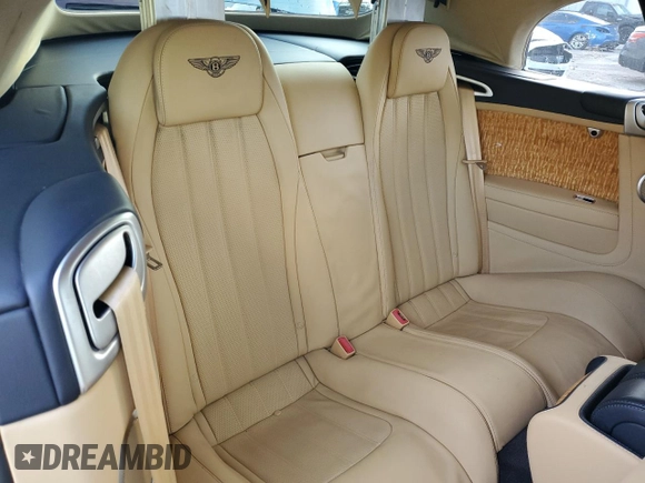 2013 Bentley Continental GT with VIN SCBGR3ZA0DC079677, listed as a Copart auction lot 82753764 with 58,406 mi miles and Salvage Title. Bid and sale history available at DreamBid. Image 10.