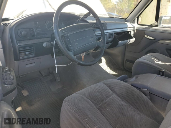 1995 Ford F-150 with VIN 1FTEX15N1SKB74596, listed as a Copart auction lot 73388284 with 310,129 mi miles and Salvage Title. Bid and sale history available at carsss.com. Image 8.