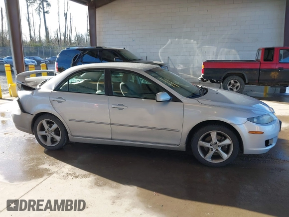 2008 Mazda 6 i Sport VE with VIN 1YVHP80C285M48093, listed as a IAAI auction lot 41881272 with 184,410 mi miles. Bid and sale history available at carsss.com. Image 13.