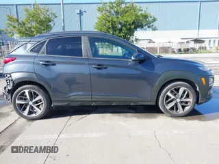 2018 Hyundai Kona Limited with VIN KM8K33A59JU085597, listed as a IAAI auction lot 41804485 with 142,172 mi miles. Bid and sale history available at carsss.com. Image 14.