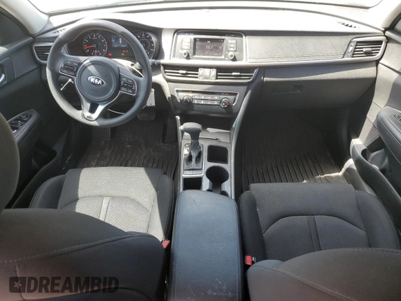 2017 Kia Optima LX with VIN 5XXGT4L34HG158208, listed as a Copart auction lot 60198155 with 146,257 mi miles and Salvage title. Bid and sale history available at DreamBid. Image 8.