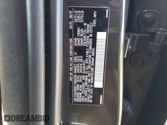 2018 Volvo XC60 Momentum with VIN YV4A22RK7J1004294, listed as a Copart auction lot 45557165 with Not provided miles and Salvage title. Bid and sale history available at DreamBid. Image 13.