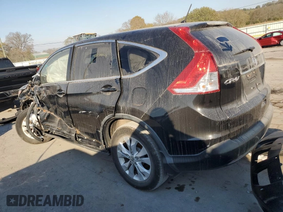 2014 Honda CR-V EX with VIN 5J6RM4H57EL094221, listed as a Copart auction lot 75953894 with Not provided miles and Salvage title. Bid and sale history available at DreamBid. Image 2.