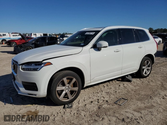 2022 Volvo XC90 Momentum with VIN YV4102PK9N1857620, listed as a Copart auction lot 87395714 with 34,325 mi miles and Salvage Title. Bid and sale history available at carsss.com. Image 1.