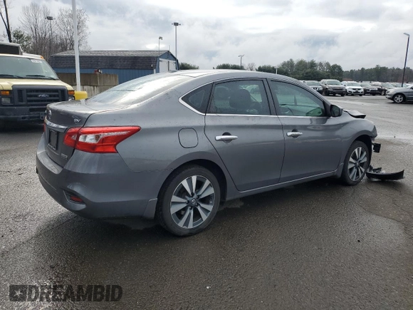 2019 Nissan Sentra SV with VIN 3N1AB7AP7KY236241, listed as a Copart auction lot 52913965 with 109,348 mi miles and Salvage Title. Bid and sale history available at carsss.com. Image 3.