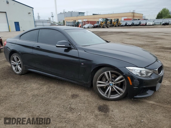 2014 BMW 4 Series 435i xDrive z VIN WBA3R5C5XEK188672, wystawiony jako Copart lot #62351875 z przebiegiem 58 889 mil mil oraz Szkoda całkowita • Salvage title. Historia ofert i sprzedaży dostępna na DreamBid. Obrazek 4.