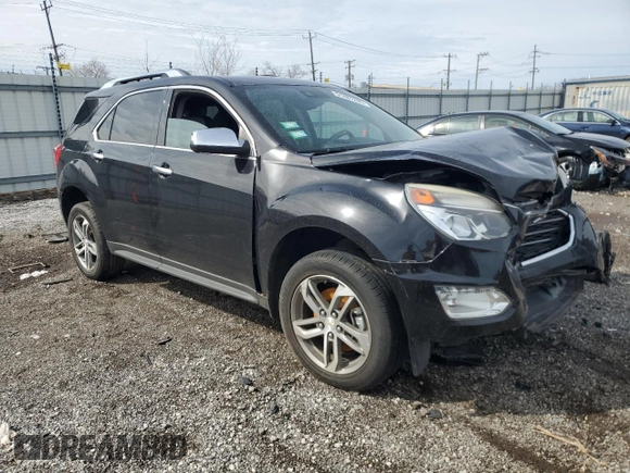 2016 Chevrolet Equinox LTZ z VIN 2GNALDEKXG6228786, wystawiony jako Copart lot #51481245 z przebiegiem 85 874 mil mil oraz Szkoda całkowita • Salvage title. Historia ofert i sprzedaży dostępna na DreamBid. Obrazek 4.