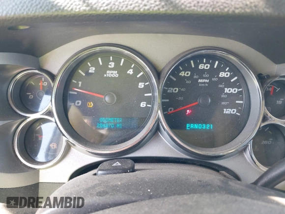 2007 Chevrolet Silverado 1500 1LT with VIN 3GCEC13J87G534182, listed as a IAAI auction lot 42208270 with 204,870 mi miles and . Bid and sale history available at DreamBid. Image 15.