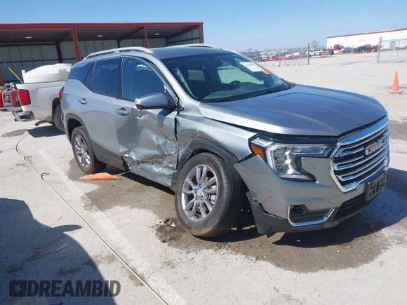 2023 GMC Terrain SLT с VIN 3GKALPEG2PL174471, выставлен на аукционе IAAI как лот 41744894 с пробегом 47 550 миль миль и . История ставок и продаж доступна на DreamBid. Изображение 1.