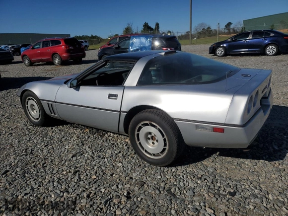 1986 Chevrolet Corvette with VIN 1G1YY0783G5107511, listed as a Copart auction lot 49959345 with 40,375 mi miles and Salvage Title. Bid and sale history available at carsss.com. Image 2.