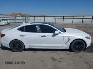 2019 Genesis G70 Advanced z VIN KMTG34LAXKU025146, wystawiony jako IAAI lot #42045294 z przebiegiem 49 074 mil mil oraz . Historia ofert i sprzedaży dostępna na DreamBid. Obrazek 13.