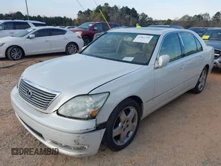 2005 Lexus LS 430 with VIN JTHBN36FX55011393, listed as a IAAI auction lot 41883790 with 186,981 mi miles. Bid and sale history available at carsss.com. Image 17.