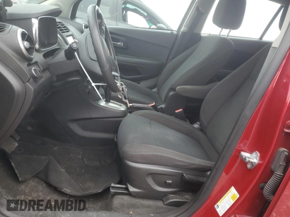 2015 Chevrolet Trax LS with VIN KL7CJKSB1FB159740, listed as a Copart auction lot 44644725 with 83,378 mi miles and Salvage Title. Bid and sale history available at carsss.com. Image 7.