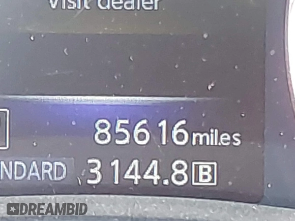 2015 Infiniti Q50 Premium with VIN JN1BV7AR0FM397827, listed as a IAAI auction lot 41774729 with 85,616 mi miles. Bid and sale history available at carsss.com. Image 15.