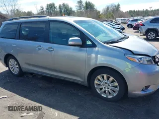 2016 Toyota Sienna Ltd with VIN 5TDDK3DCXGS137651, listed as a IAAI auction lot 42004497 with 116,274 mi miles. Bid and sale history available at carsss.com. Image 13.