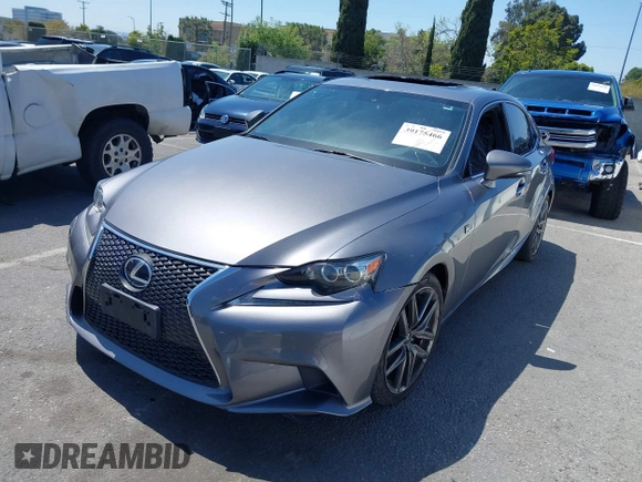 2015 Lexus IS 250 with VIN JTHBF1D21F5055589, listed as a IAAI auction lot 39175466 with 98,955 mi miles and . Bid and sale history available at DreamBid. Image 17.