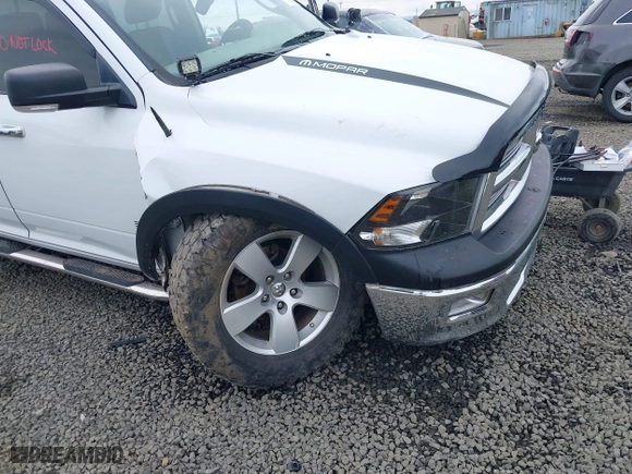 2010 Dodge Ram 1500 SLT with VIN 1D7RV1CT1AS261363, listed as a IAAI auction lot 41763978 with 125,678 mi miles. Bid and sale history available at carsss.com. Image 6.