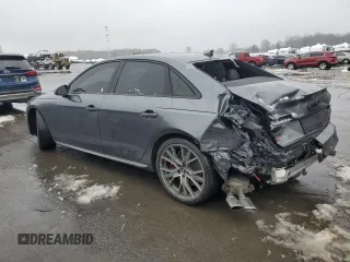 2021 Audi S4 Premium Plus with VIN WAUB4AF49MA020662, listed as a Copart auction lot 44776105 with 47,620 mi miles and Salvage Title. Bid and sale history available at carsss.com. Image 2.