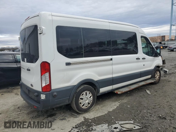 2017 Ford Transit Passenger XL with VIN 1FBZX2CM9HKA42393, listed as a Copart auction lot 85641834 with 116,120 mi miles and Salvage Title. Bid and sale history available at carsss.com. Image 3.