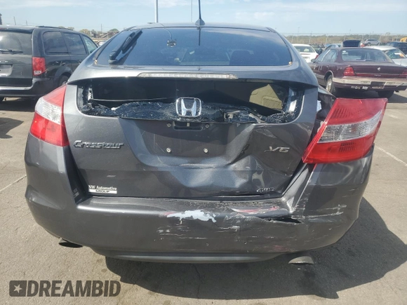 2012 Honda Crosstour EX-L with VIN 5J6TF2H51CL002036, listed as a Copart auction lot 72055854 with 176,239 mi miles and Salvage Title. Bid and sale history available at carsss.com. Image 6.