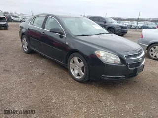 2008 Chevrolet Malibu LT w/2LT with VIN 1G1ZJ57708F296336, listed as a IAAI auction lot 41941265 with 105,944 mi miles. Bid and sale history available at carsss.com. Image 1.