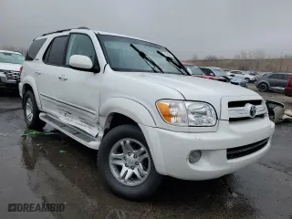 2006 Toyota Sequoia Limited with VIN 5TDBT48A66S271610, listed as a Copart auction lot 45536885 with 230,245 mi miles and Salvage Title. Bid and sale history available at carsss.com. Image 4.