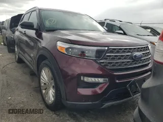 2022 Ford Explorer King Ranch with VIN 1FM5K7LCXNGB57186, listed as a Copart auction lot 76189084 with 0 mi miles and Non Repairable. Bid and sale history available at carsss.com. Image 5.