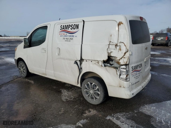 2017 Chevrolet City Express Cargo Van LS with VIN 3N63M0YN5HK720087, listed as a Copart auction lot 87631755 with 0 mi miles and Salvage Title. Bid and sale history available at carsss.com. Image 2.