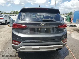 2019 Hyundai Santa Fe Limited with VIN 5NMS53AA2KH133896, listed as a Copart auction lot 51812595 with 122,601 mi miles and Salvage Title. Bid and sale history available at carsss.com. Image 6.