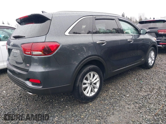 2019 Kia Sorento LX with VIN 5XYPGDA36KG602862, listed as a IAAI auction lot 41722392 with 53,894 mi miles. Bid and sale history available at carsss.com. Image 4.