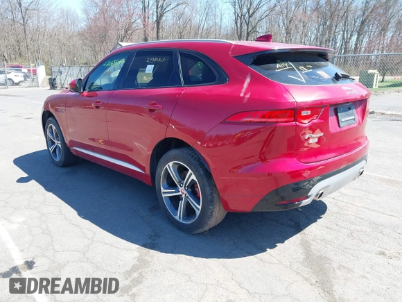 2018 Jaguar F-Pace S z VIN SADCM2FV6JA297985, wystawiony jako IAAI lot #42068647 z przebiegiem 40 521 mil mil oraz . Historia ofert i sprzedaży dostępna na DreamBid. Obrazek 3.