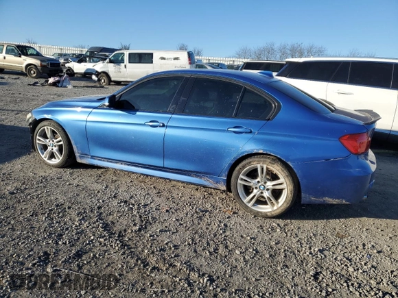 2013 BMW 3 Series 328i with VIN WBA3A5C56DF604361, listed as a Copart auction lot 83640844 with 135,839 mi miles and Non repairable. Bid and sale history available at DreamBid. Image 2.