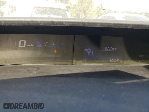 2013 Honda Civic LX with VIN 2HGFG3B58DH531854, listed as a Copart auction lot 55181935 with 103,354 mi miles and Salvage Title. Bid and sale history available at DreamBid. Image 9.