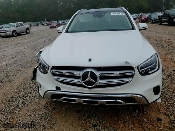 2022 Mercedes-Benz GLC with VIN W1N0G8EB7NV370269, listed as a Copart auction lot 43639025 with 22,313 mi miles and Salvage Title. Bid and sale history available at carsss.com. Image 11.