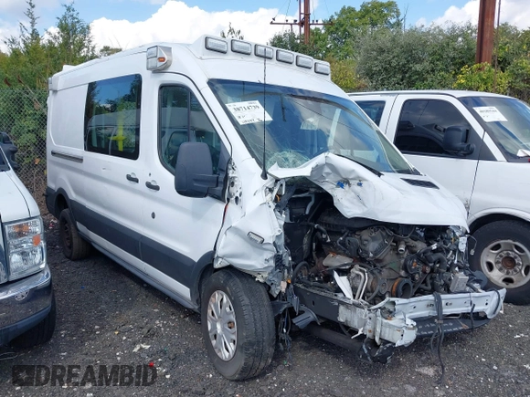 2017 Ford Transit z VIN 1FDYR2CM6HKB35997, wystawiony jako IAAI lot #38714739 z przebiegiem 114 147 mil mil oraz . Historia ofert i sprzedaży dostępna na DreamBid. Obrazek 14.