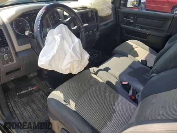 2012 Ram 1500 Express with VIN 3C6JD6AT1CG162778, listed as a Copart auction lot 59960355 with 94,441 mi miles and Salvage title. Bid and sale history available at DreamBid. Image 8.