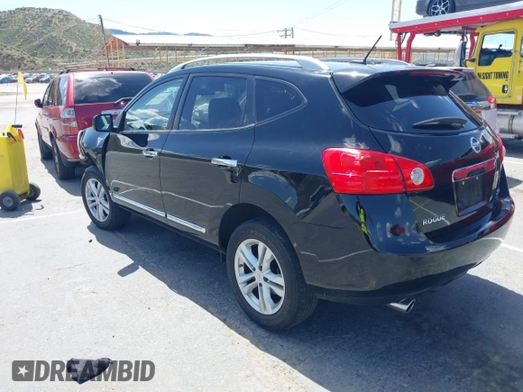 2012 Nissan Rogue S with VIN JN8AS5MT8CW294799, listed as a IAAI auction lot 41960016 with 52,868 mi miles and . Bid and sale history available at DreamBid. Image 3.
