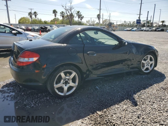 2005 Mercedes-Benz SLK 230/320 z VIN WDBWK56F55F038873, wystawiony jako Copart lot #46982825 z przebiegiem 169 826 mil mil oraz Szkoda całkowita • Salvage title. Historia ofert i sprzedaży dostępna na DreamBid. Obrazek 3.