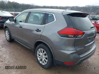 2017 Nissan Rogue SV with VIN KNMAT2MV4HP598576, listed as a IAAI auction lot 42061966 with 125,171 mi miles. Bid and sale history available at carsss.com. Image 3.