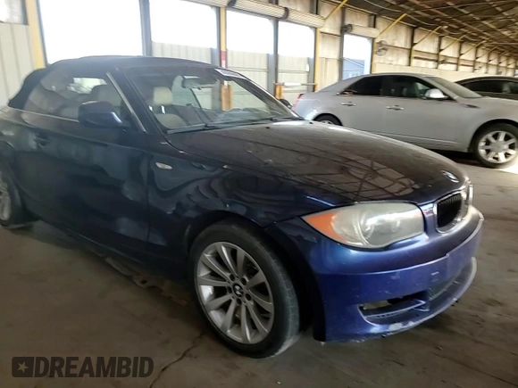 2011 BMW 1 Series 128i with VIN WBAUL7C53BVM81003, listed as a Copart auction lot 43986665 with Not provided miles and Salvage title. Bid and sale history available at DreamBid. Image 11.
