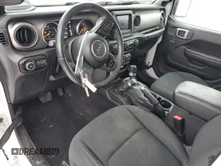 2020 Jeep Wrangler Unlimited Sport S with VIN 1C4HJXDN3LW226422, listed as a Copart auction lot 44763105 with 103,097 mi miles and Salvage title. Bid and sale history available at DreamBid. Image 8.
