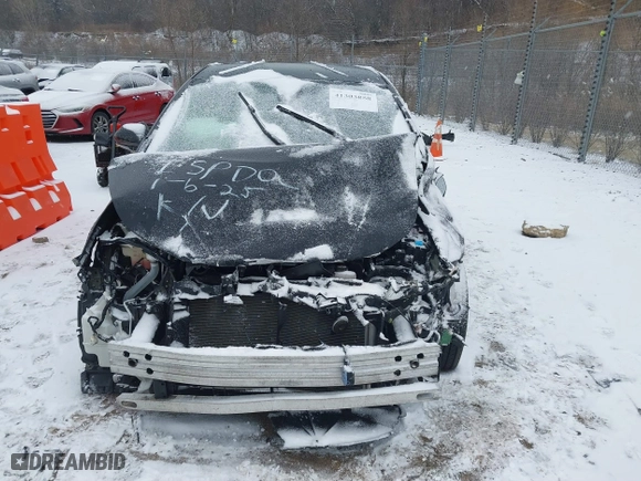 2019 Toyota Prius L Eco with VIN JTDKARFU9K3072837, listed as a IAAI auction lot 41303858 with 0 mi miles. Bid and sale history available at carsss.com. Image 13.