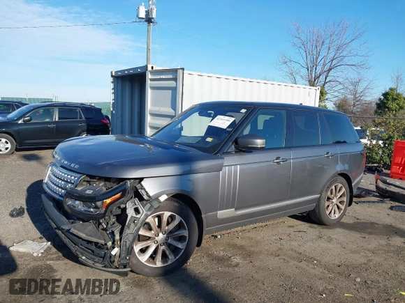 2016 Land Rover Range Rover HSE with VIN SALGS2PFXGA308076, listed as a IAAI auction lot 41161100 with 56,313 mi miles and . Bid and sale history available at DreamBid. Image 2.