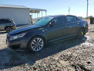 2014 Kia Optima SXL Turbo with VIN 5XXGR4A63EG297897, listed as a Copart auction lot 50412225 with 231,824 mi miles and Salvage Title. Bid and sale history available at carsss.com. Image 1.